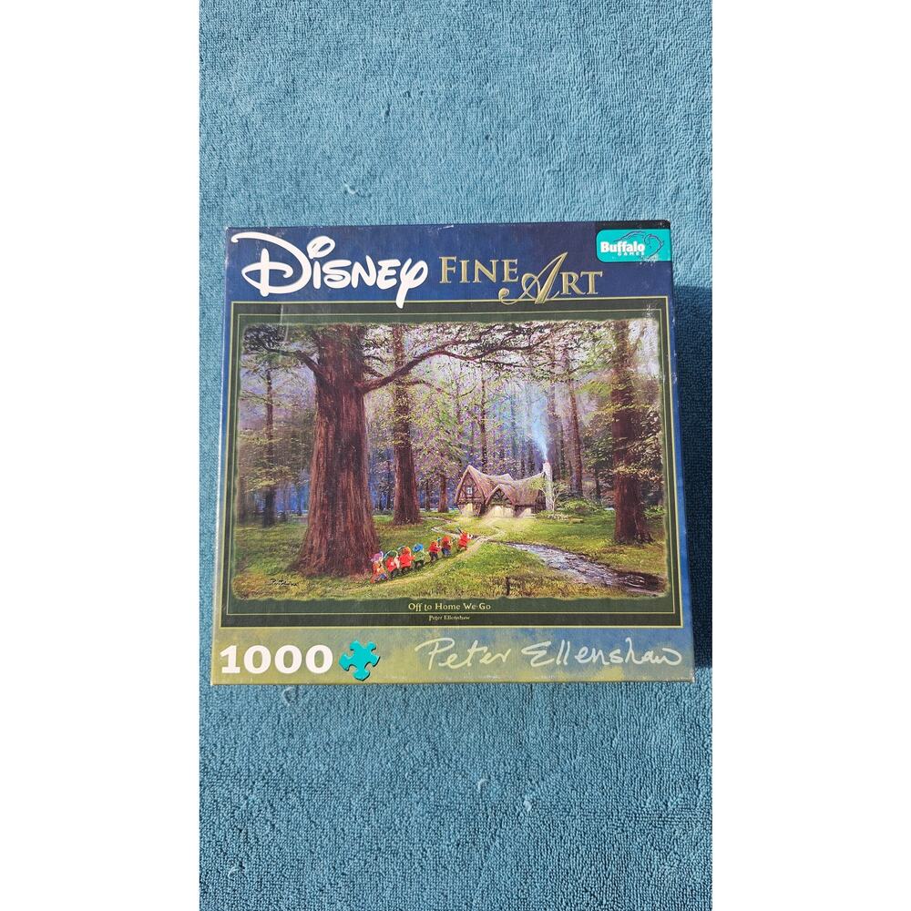 Disney Fine Art Off to Home‎ we go puzzle 1000 piece